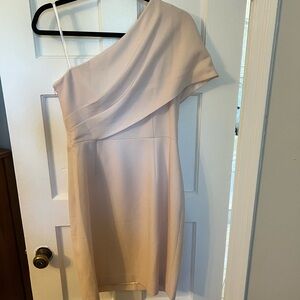 Vince Camuto Dress- One shoulder, Body con dress